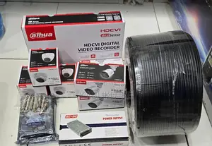 Dahua 4 Camera CCTV Kit 4ch DVR High Quality Security CCTV Camera