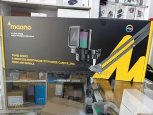 Maono Dgm20 Usb Gaming Microphone for Pc Condenser Mic With RGB Lights