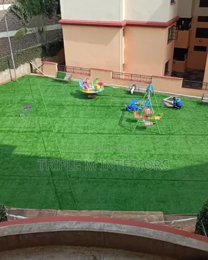 Kids Activity Green Turf Carpet | Non-Slip Playground Surface Cover