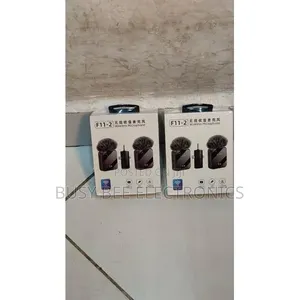 F11-2 3-in-1 Wireless Dual Mini Microphone With Noise Suppression