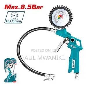 Total Tat11601 Air Tire Inflating Gun Max Pressure:8.5bar(120psi)