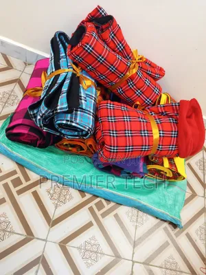 Maasai Shuka Fleeced