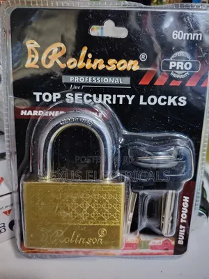 Rolinson Gold Padlock 60mm