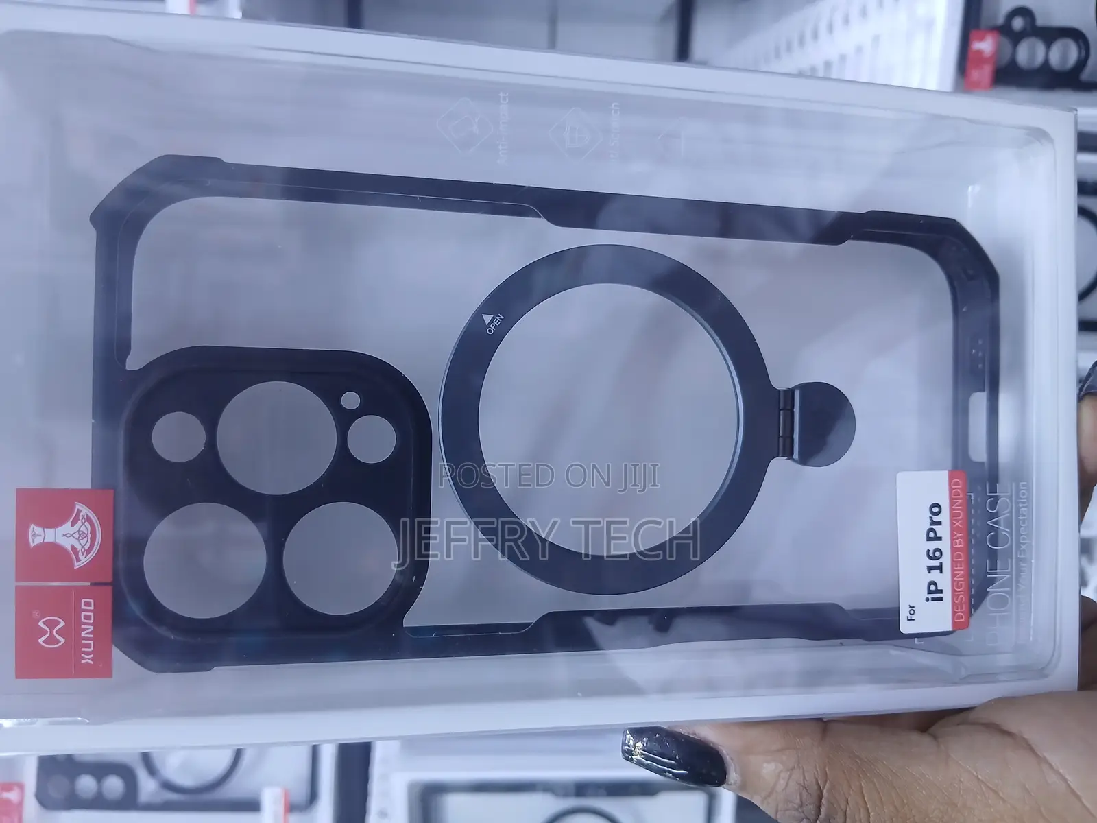 Xundd Shockproof Phone Case Designed for the iPhone 16 Pro.