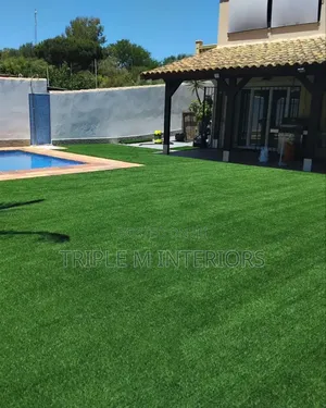 Poolside Synthetic Lawn Strip | Drainage Friendly Surface Design 15mm