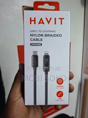 Havit Cb6246 Swiftplug Led Type C to Lightning Cable