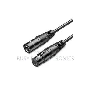 XLR Male to Female Audio Cable 1.5 Meters