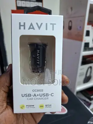 Havit Cc2022 Super Mini Fast Charging Car Charger