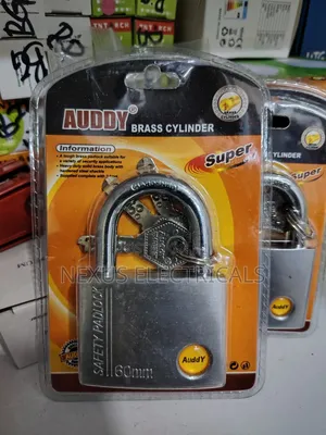 Auddy Padlock 60mm Silver