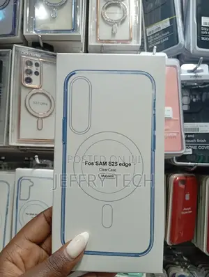 Dyers Clear Magnetic Case for the Samsung Galaxy S25 Edge