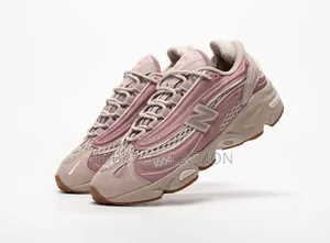 Ladies Pink New Balance 1000 Sneakers