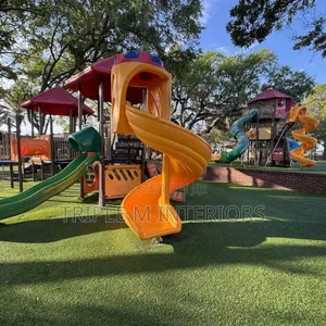 High Impact Play Space Grass