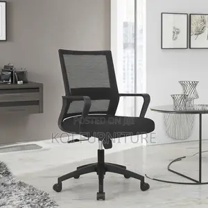 Office Chair : Medium Back Captain Mesh Office Chairs