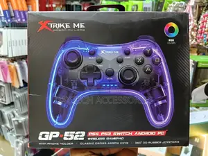 Xtrike-me Gp-52 Rgb Bluetooth Gamepad 800mah For Pc, Android, Ios