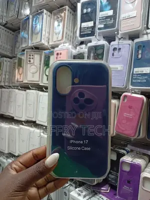 Apple Silicone Case Designed for the iPhone 17.