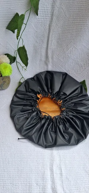 Protective Satin Lined Shower Cap