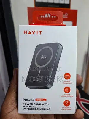 Havit Pb5224 10000mah Magnetic Power Bank