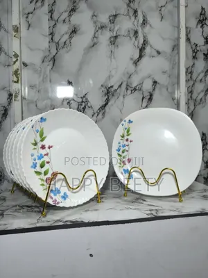 12 PCS Plates Set