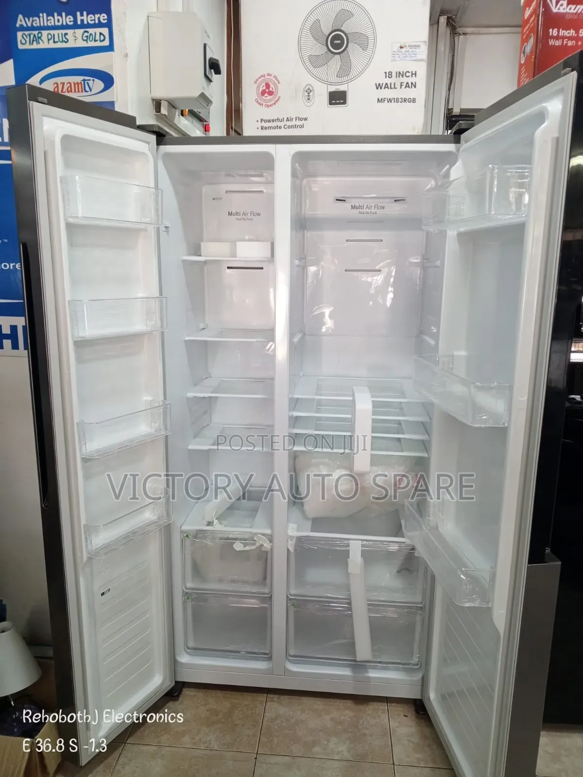 Lg Brand New Side by Side Refrigerator