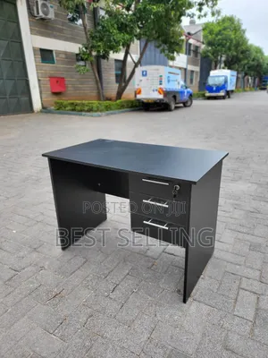 Black Office Desk