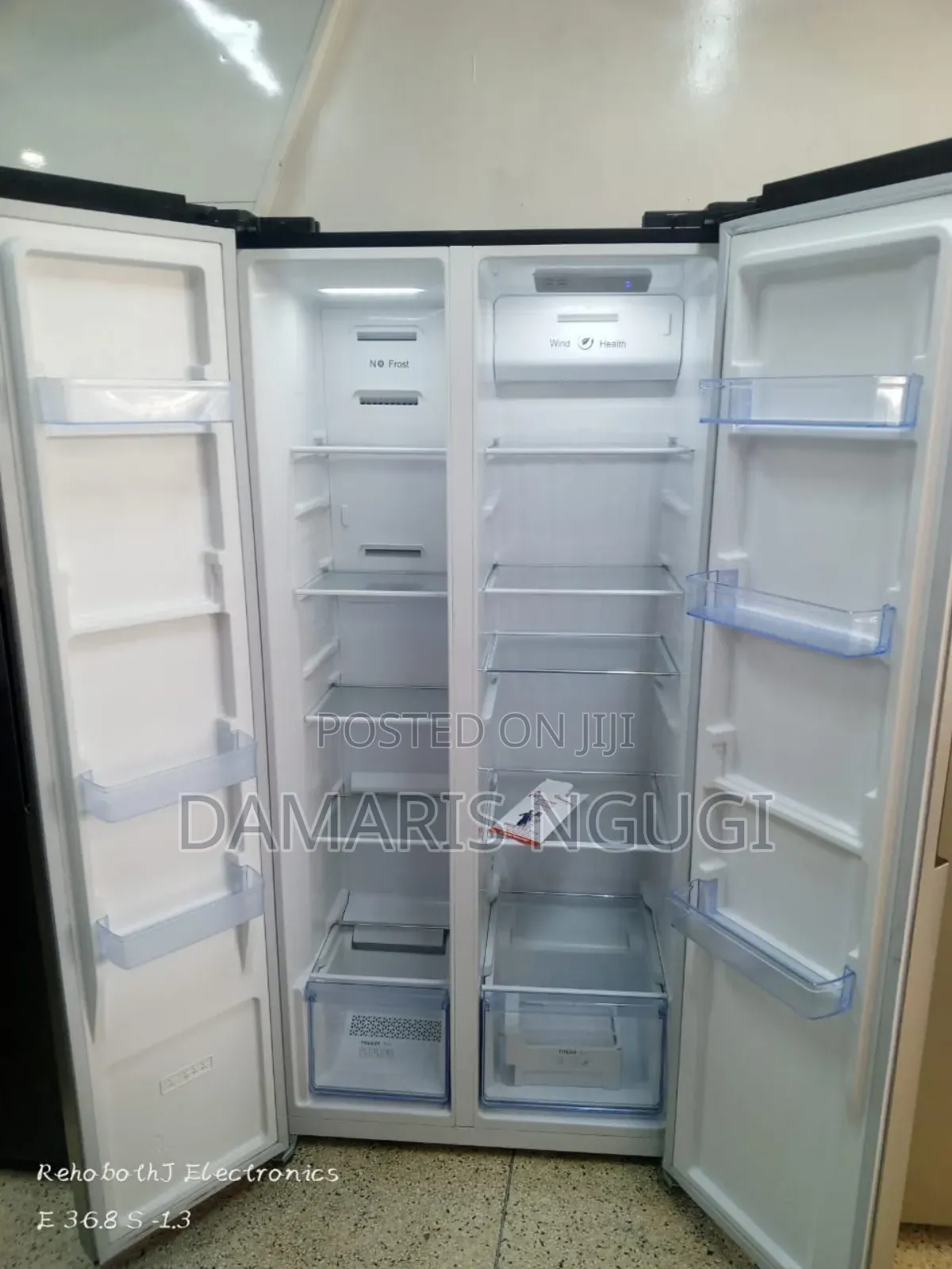 435litres Ramtons Fridge (Side by Side)