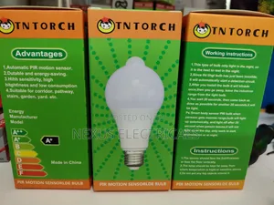 Motion Sensor Bulbs 9w