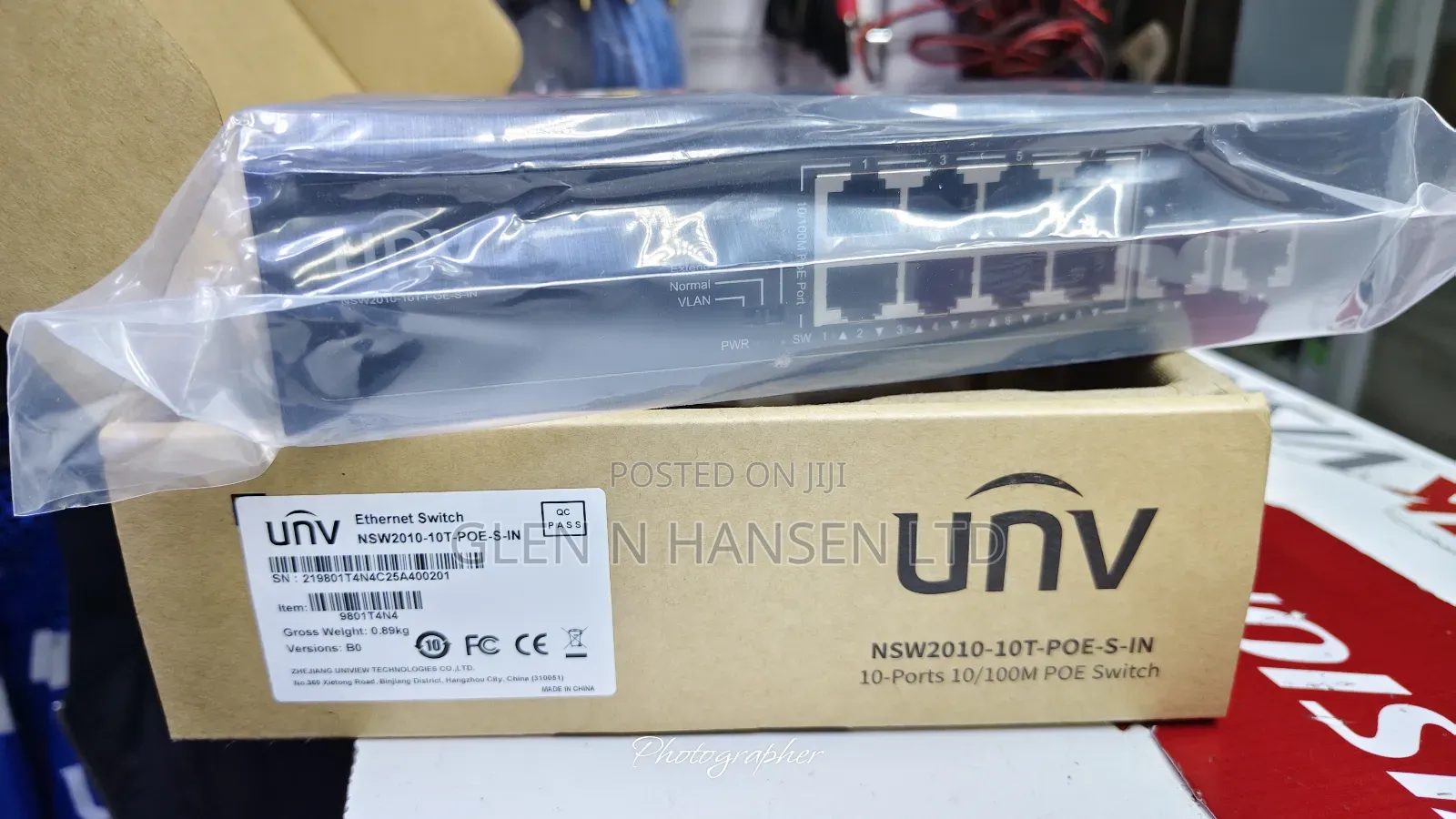 Unview 8 Port Poe Switch