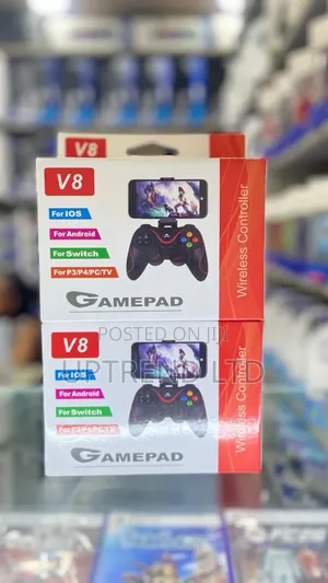 V8 Android Wireless Controller Black for Phone and Tv