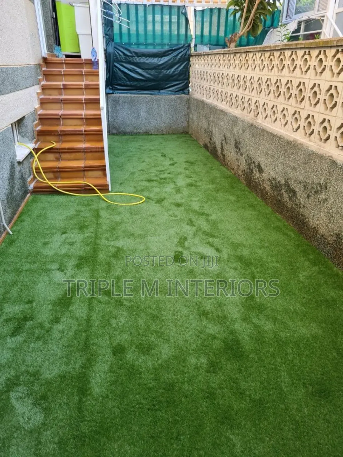 Synthetic Lawn Balcony Upgrade Matting Solution