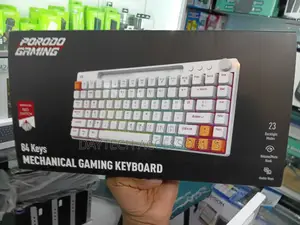 Porodo Gaming Mechanical Keyboard With Suspending Keycaps, TKL 87 Keys
