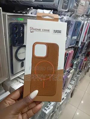 Doyers Branded Faux-Leather Magnetic Case for Apple iPhone 14 Pro Max