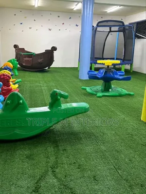 Kids Playground Safe Soft Green Matting