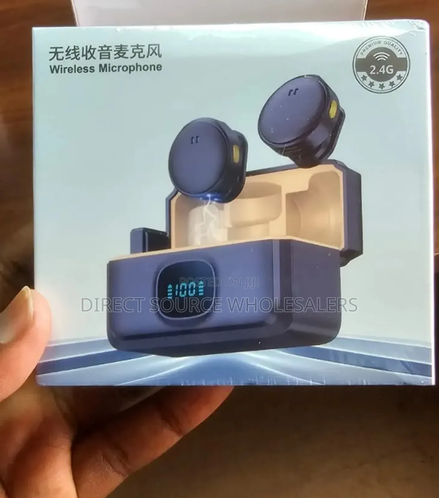 Button Lavalier/Lapel Microphone