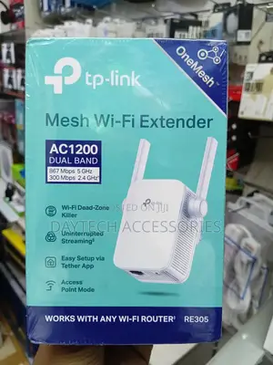 Tp-Link Tl-Re305 – Ac1200 Mesh Wi-Fi Range Extender – Uk Plug