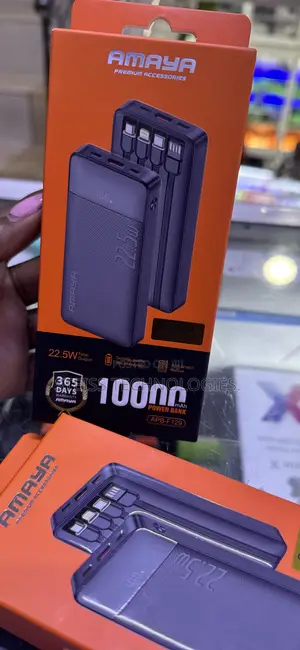 10000mah 22.5w Superfast Amaya Powerbank.