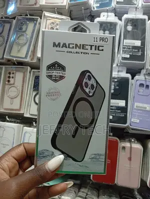 Magnetic Phone Case for an iPhone 11 Pro