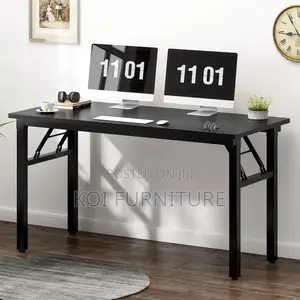 Office Table; 1.6 Meters Foldable Home Office Writing School Table