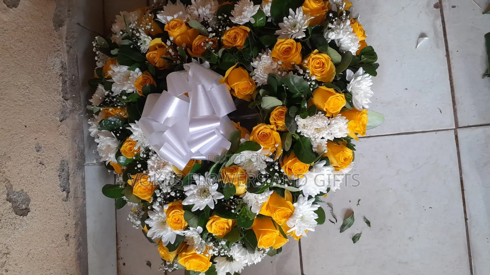 Funeral Wreath Flowers