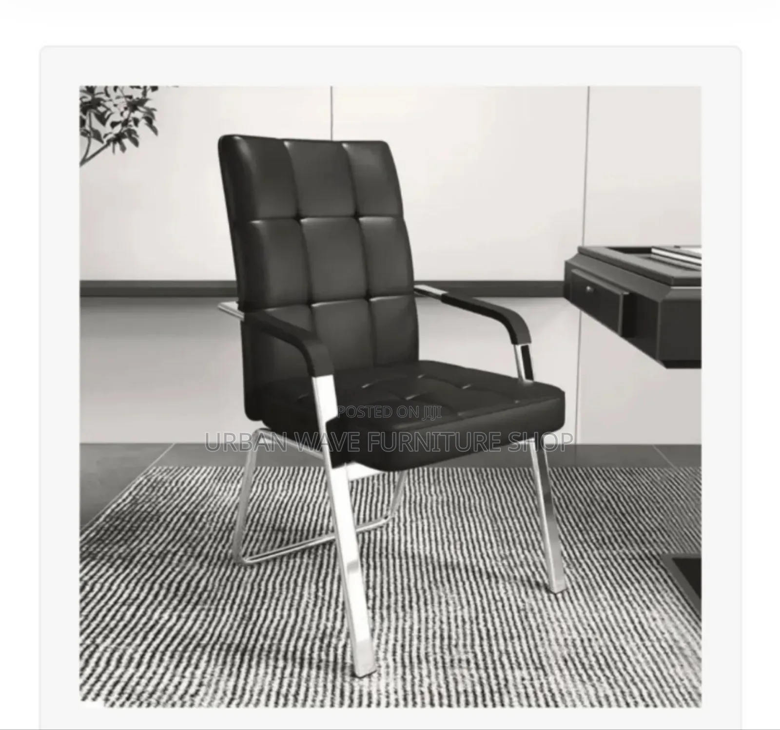 Leather Executive Waiting Chair