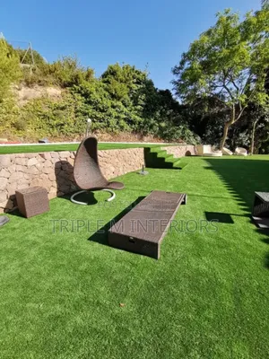 Soft Natural Look Outdoor Grass Carpet 35mm