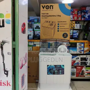 *Von 7.5 Twin Tub Washing Machine