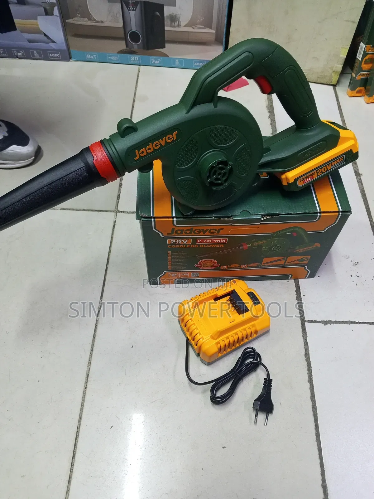 Cordless Jadever Blower 20v