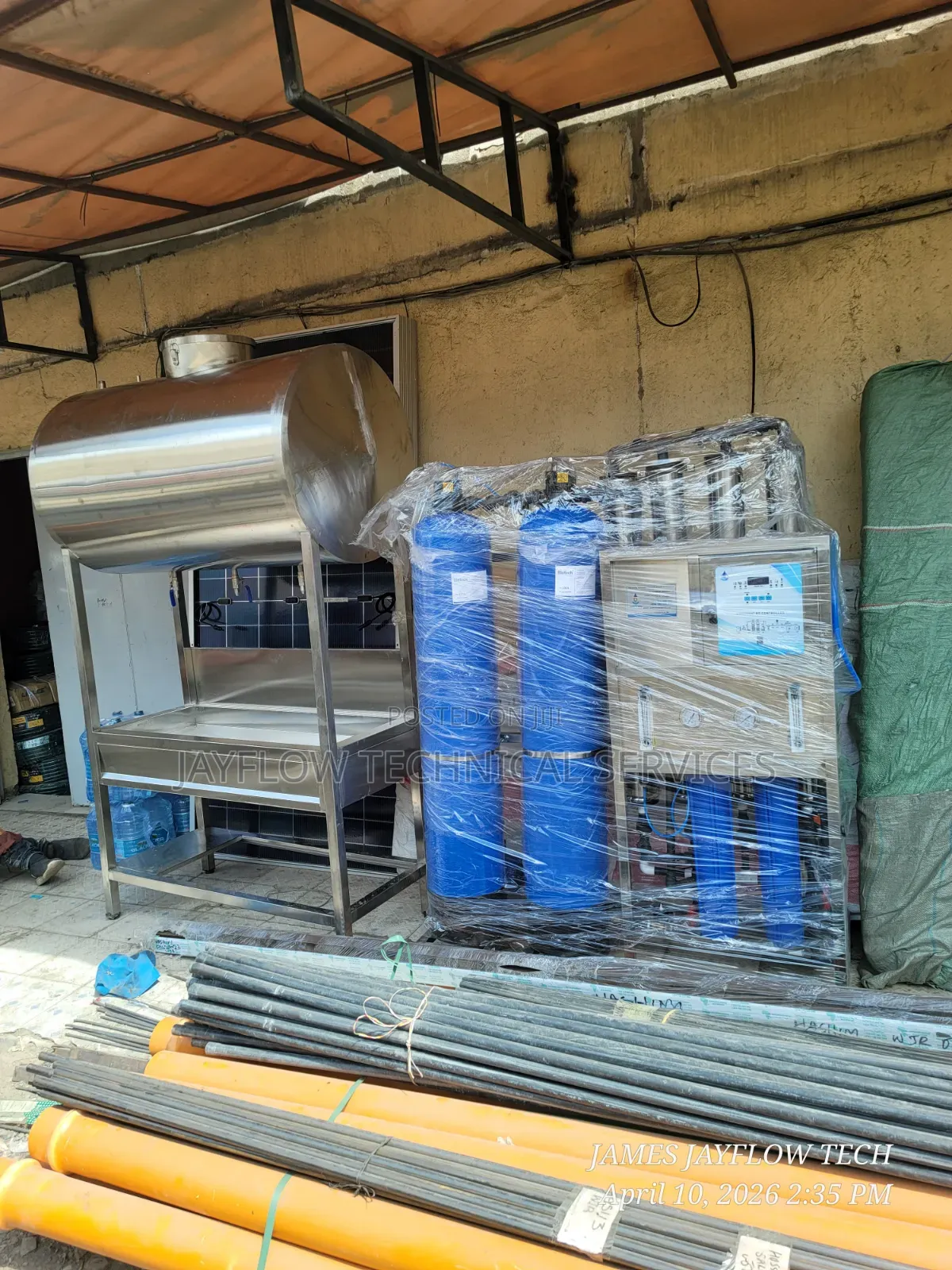 Pure Drinking Water Solution – 1000 LPH Ro System