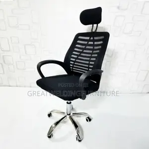 Adjustable Swivel Headrest Office Chair