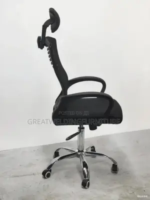 Adjustable Swivel Headrest Office Chair
