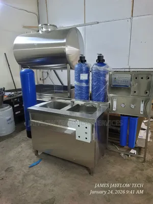 Water Desalination Plant 250 LPH – Full Set for Bottling 