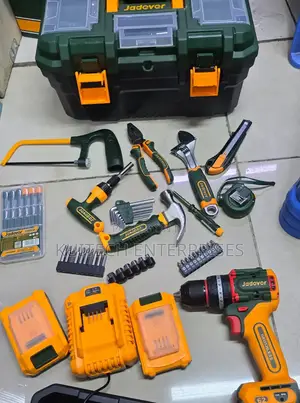 Cordless Brushless Drill With Tool Set 119pcs