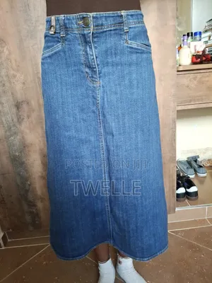 Blue Jeans Skirt