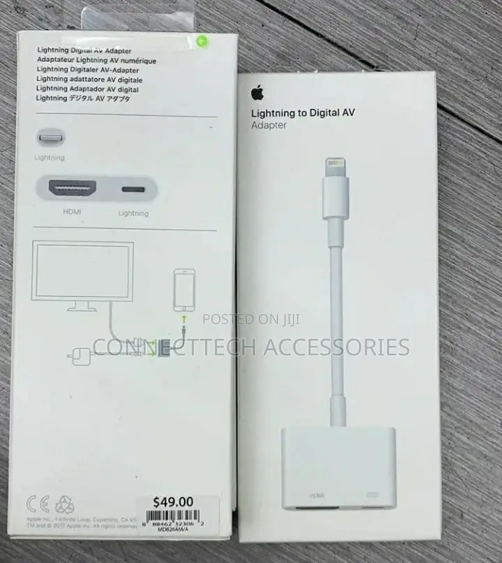 Apple Lightning To Digital AV Adapter
