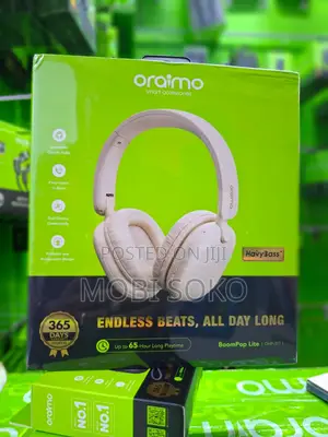 Oraimo Boompop Lite Enc Over-Ear Wireless Headphones